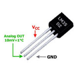 LM35 analog temp sensor