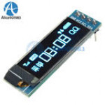 0.91'' 128x32 IIC I2C Blue OLED LCD Display