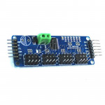 I2C 16 kanal PWM/Servo adapter for Arduino