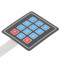 4x3 matrix keypad 