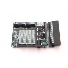 Prototypekort med strømforsyning til micro:bit