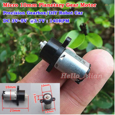 Micro 10mm Planetary Gear Motor 