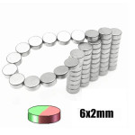 Magnetic encoder supporting magnet radial magnet  6x2mm