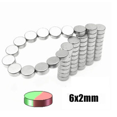 Magnetic encoder supporting magnet radial magnet  6x2mm