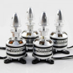 4 stk synkronmotorer 150W  980KV